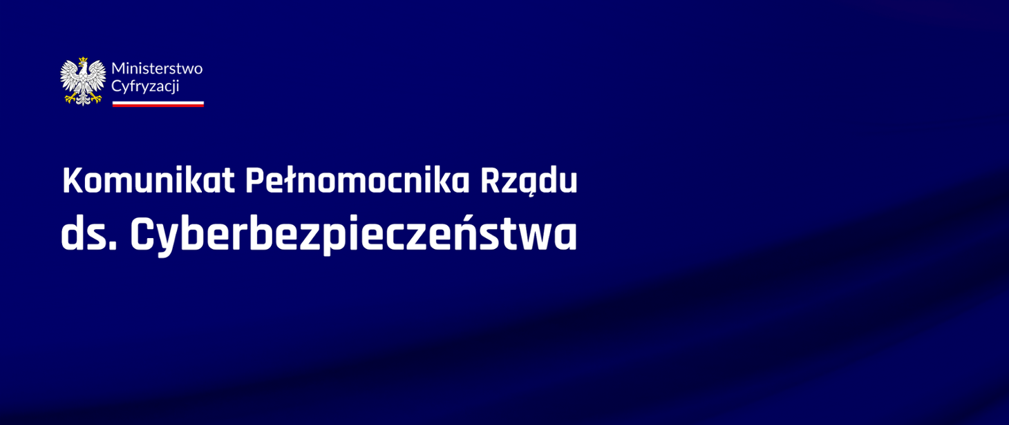 Pełnomocnik  rządu ds. cyberbezpieczeństwa  niepokoi się nasileniem ataków DDoS