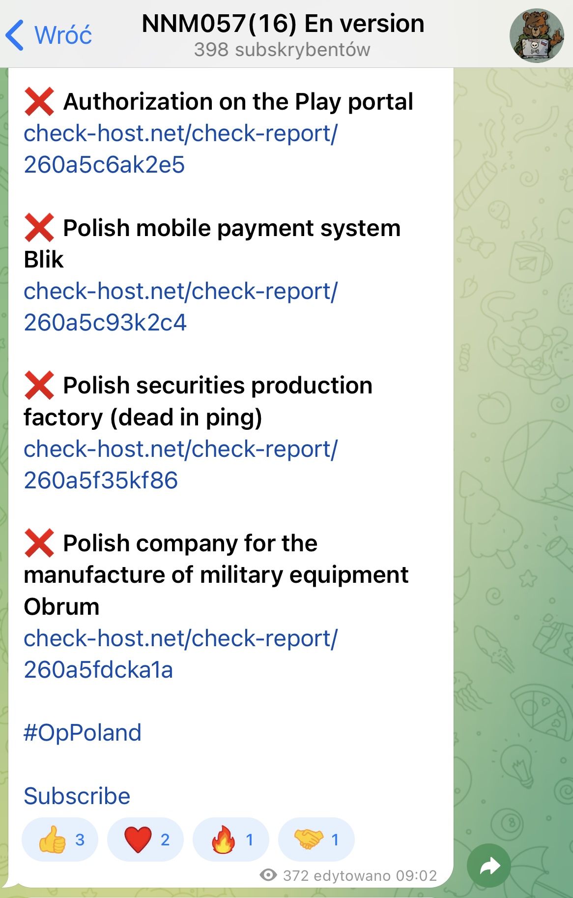 Rosyjscy haktywiści chwalą się cyberatakiem na sieć operatora Play