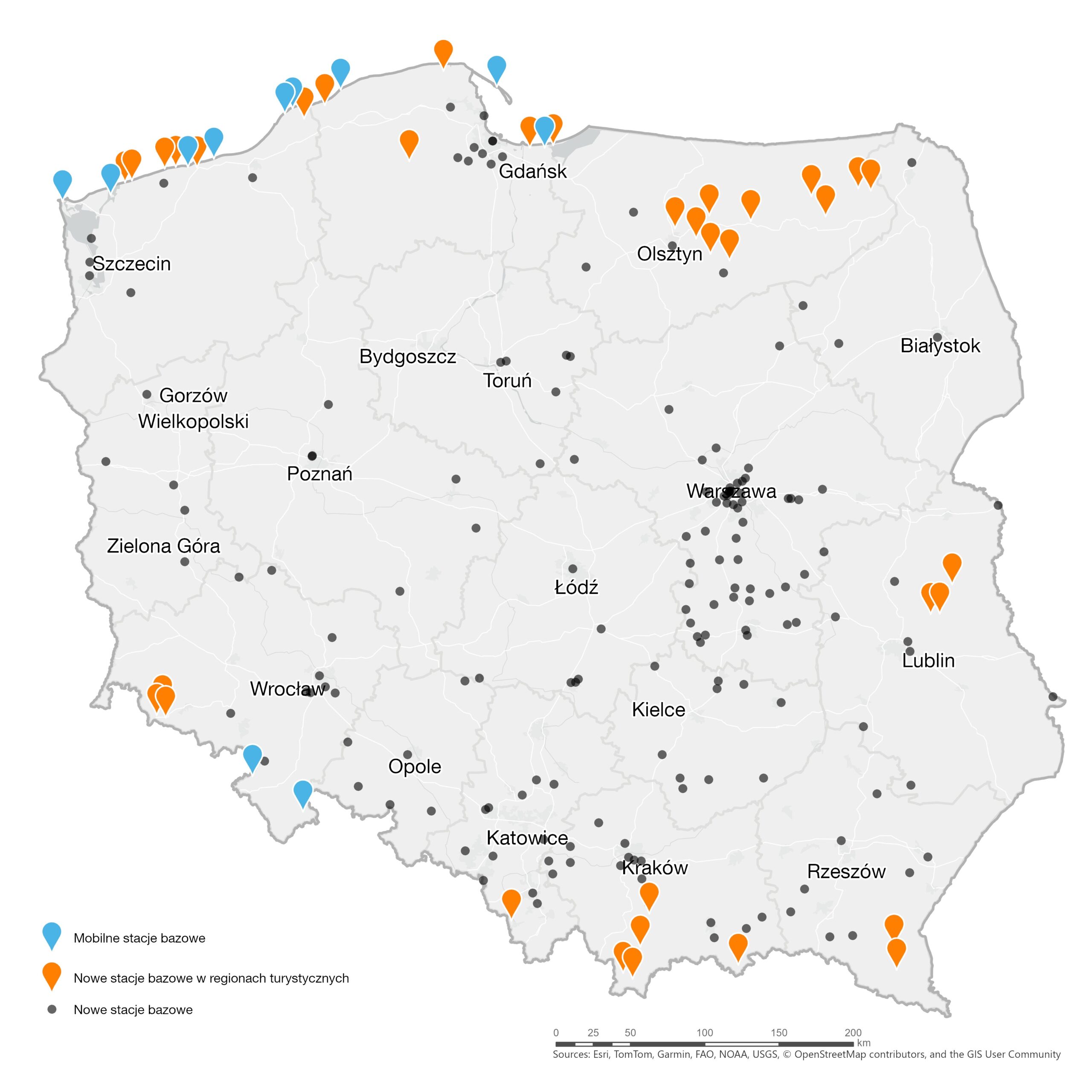 Orange zapewnia, że jest gotowy na zwiększony wakacyjny  ruch w sieci w kurortach