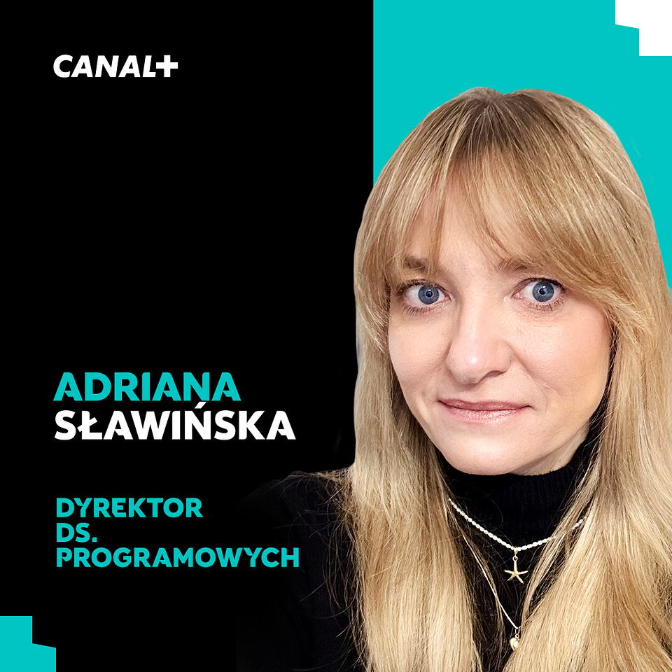 Adriana Sławińska awansowała w Canal+ Polska na dyrektor programową