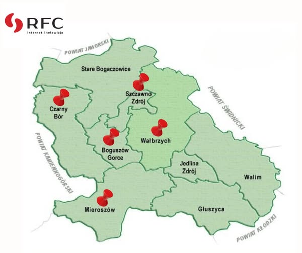 RFC przejął sieć i klientów małego ISP z Dolnego  Śląska