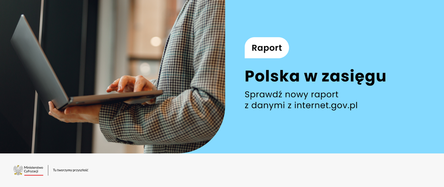 W Polsce nadal ponad 2,1 mln  internetowych białych plam NGA