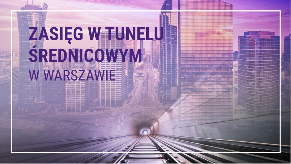 Play zapewnia dostęp do sieci w Tunelu Średnicowym w Warszawie