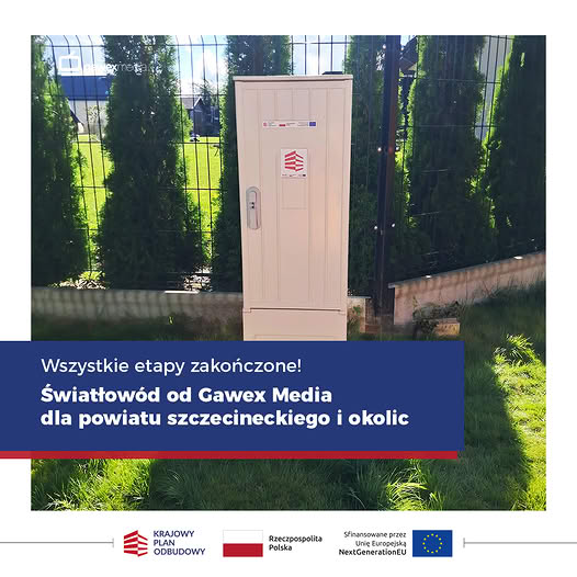 Gawex Media zakończył projekt KPO4 w powiecie szczecineckim