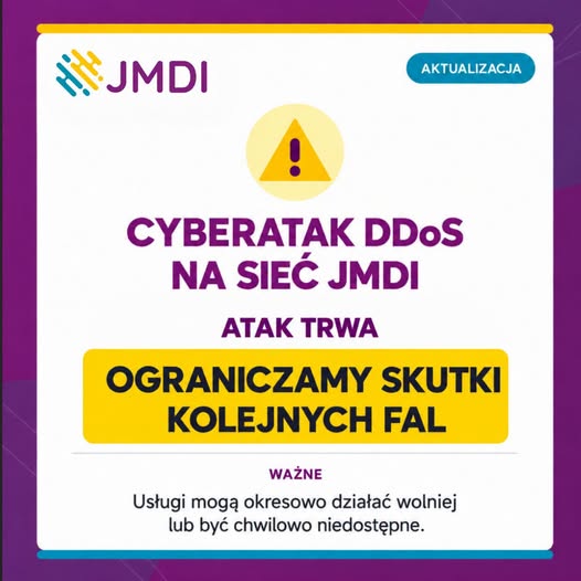 JMDI odpiera kolejne fale ataków DDoS