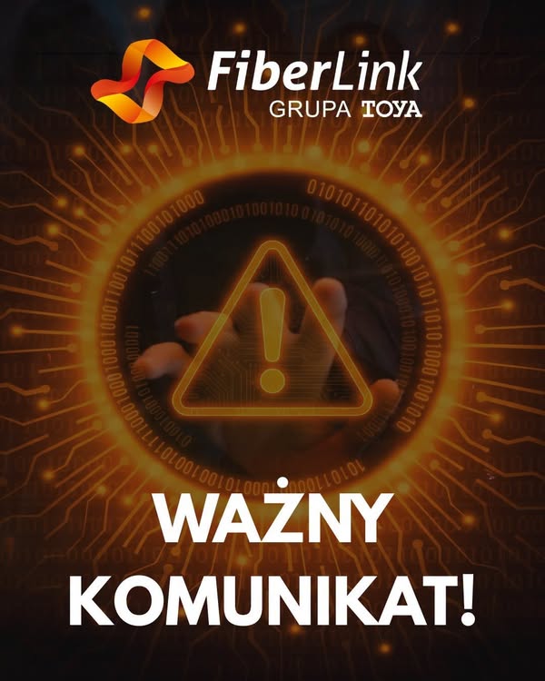 Atak DDoS na Fiberlinka z grupy Toya